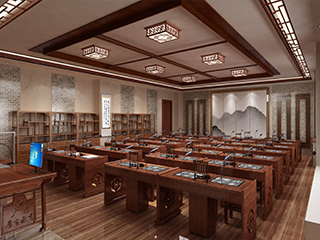 學校的數(shù)字化書法教室和普通的教室一樣嗎？