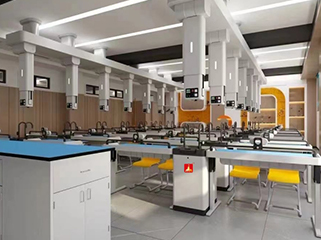 學(xué)校吊裝實(shí)驗(yàn)室全新升級(jí)，為實(shí)驗(yàn)教學(xué)注入新動(dòng)力！