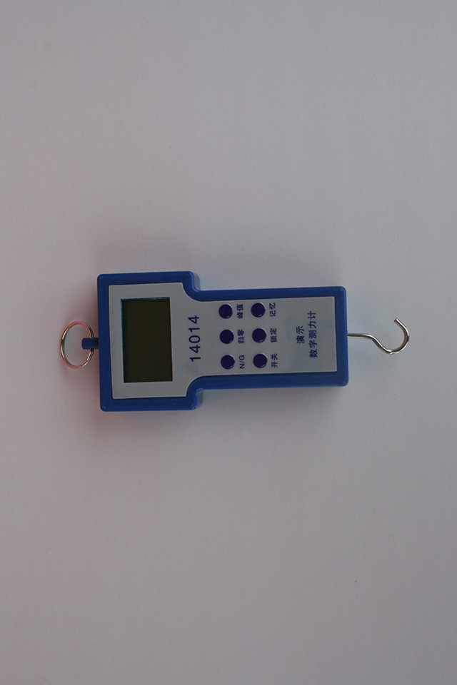 演示數(shù)字測(cè)力計(jì)